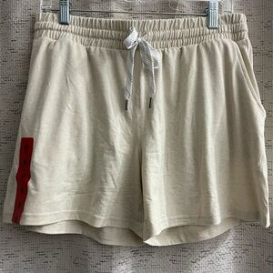 Pacific Trail Athletic Shorts Womens M Oatmeal Heather